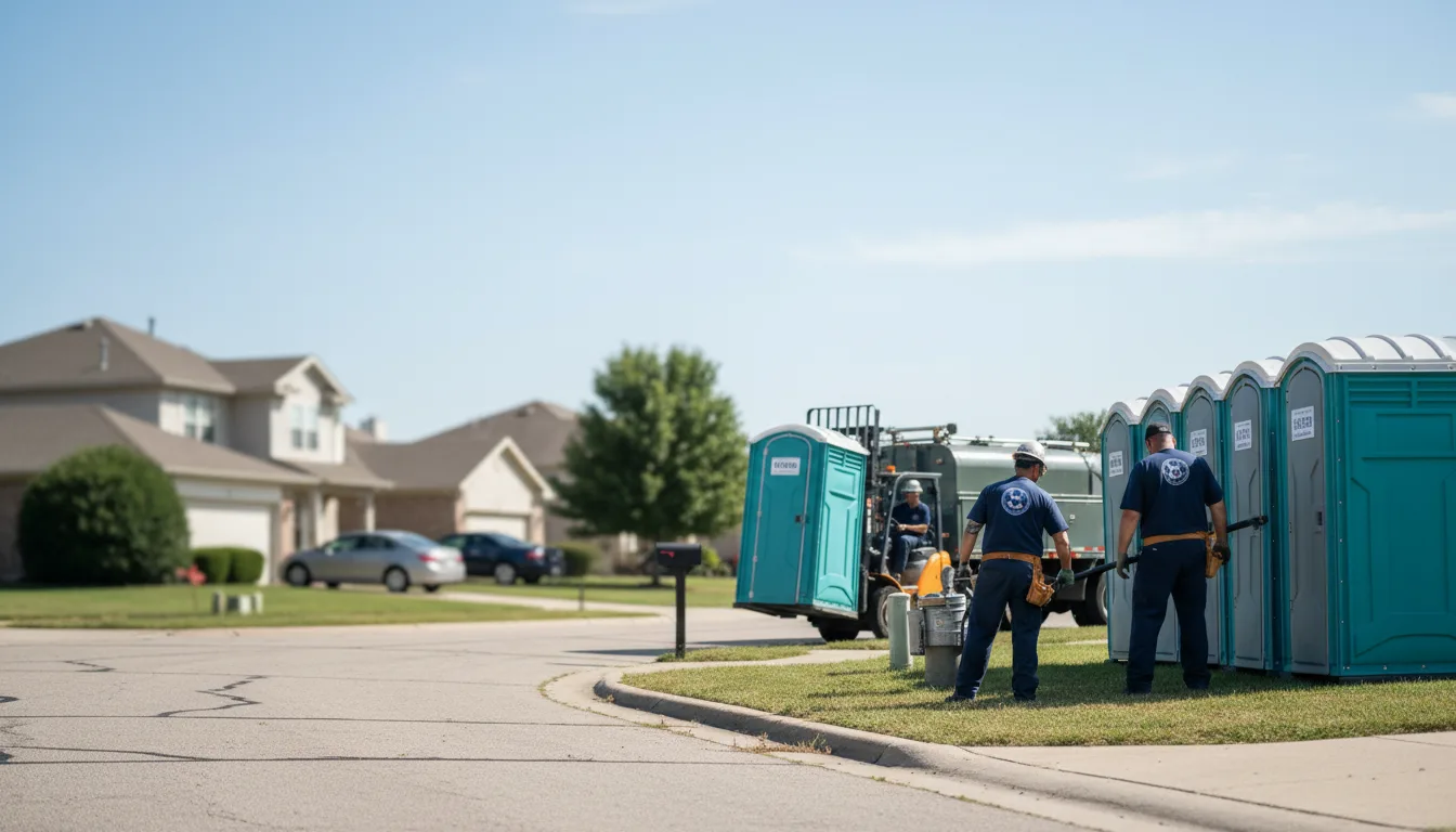 Porta Potty Rental in Waurika, OK near me